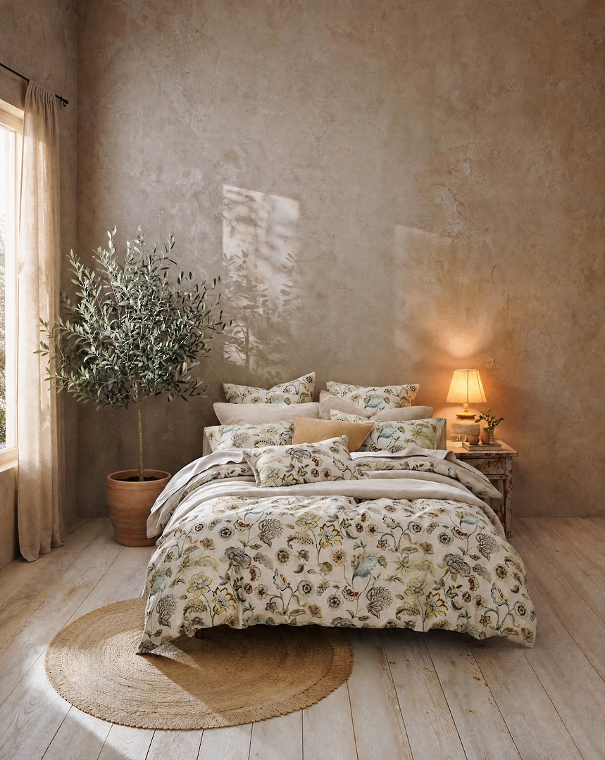 MM Linen Bedding NZ | Malfi Duvet Set image 8